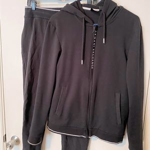 Armani exchange tracksuit good condition Small